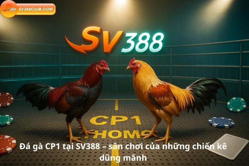 Đá gà CP1 tại SV388 – sân chơi của những chiến kê dũng mãnh.