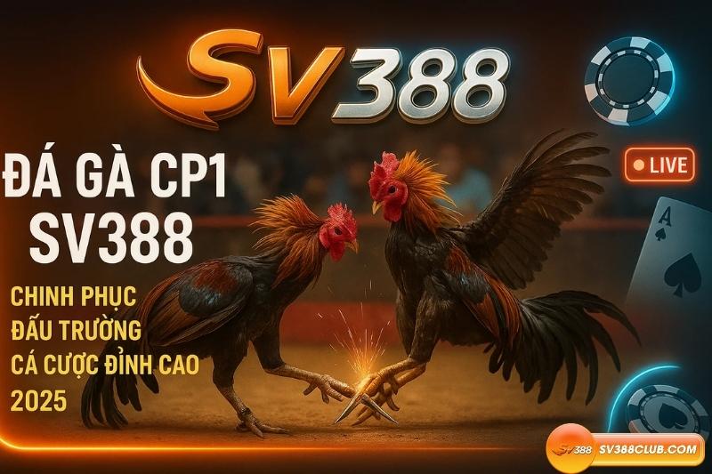 Đá Gà CP1 SV388: Chinh Phục Đấu Trường Cá Cược Đỉnh Cao 2025