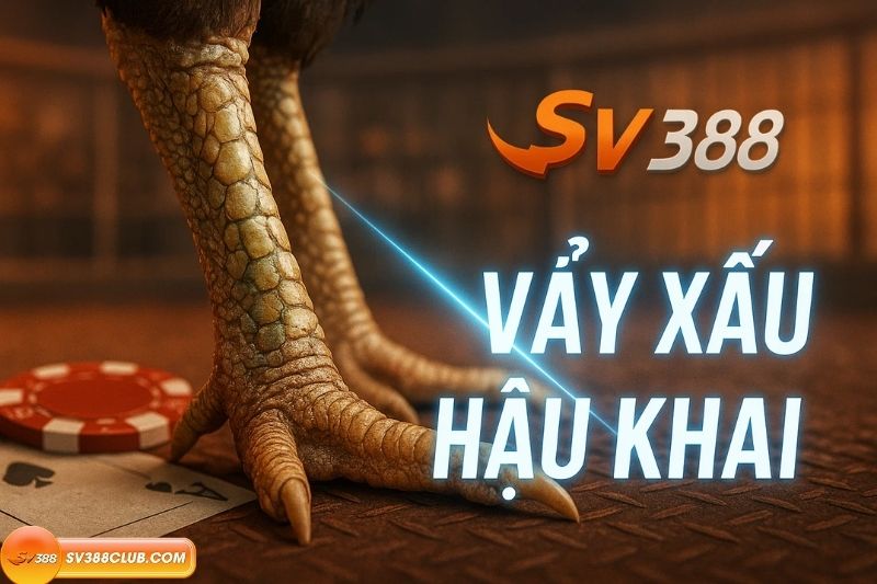 Hậu khai – dấu hiệu bất lợi cho chiến kê thi đấu.